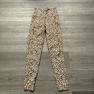 American Eagle, leopard leggings size extra small